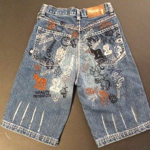 Focus Embroidered jeans  Shorts Size 12